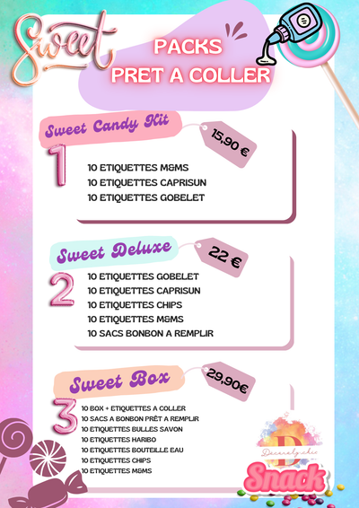PACK PRÊT A COLLER