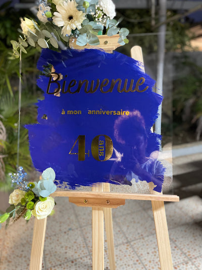 PANNEAU DE BIENVENUE