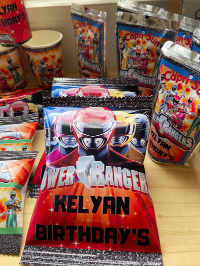 POWERS RANGERS - décorelychic